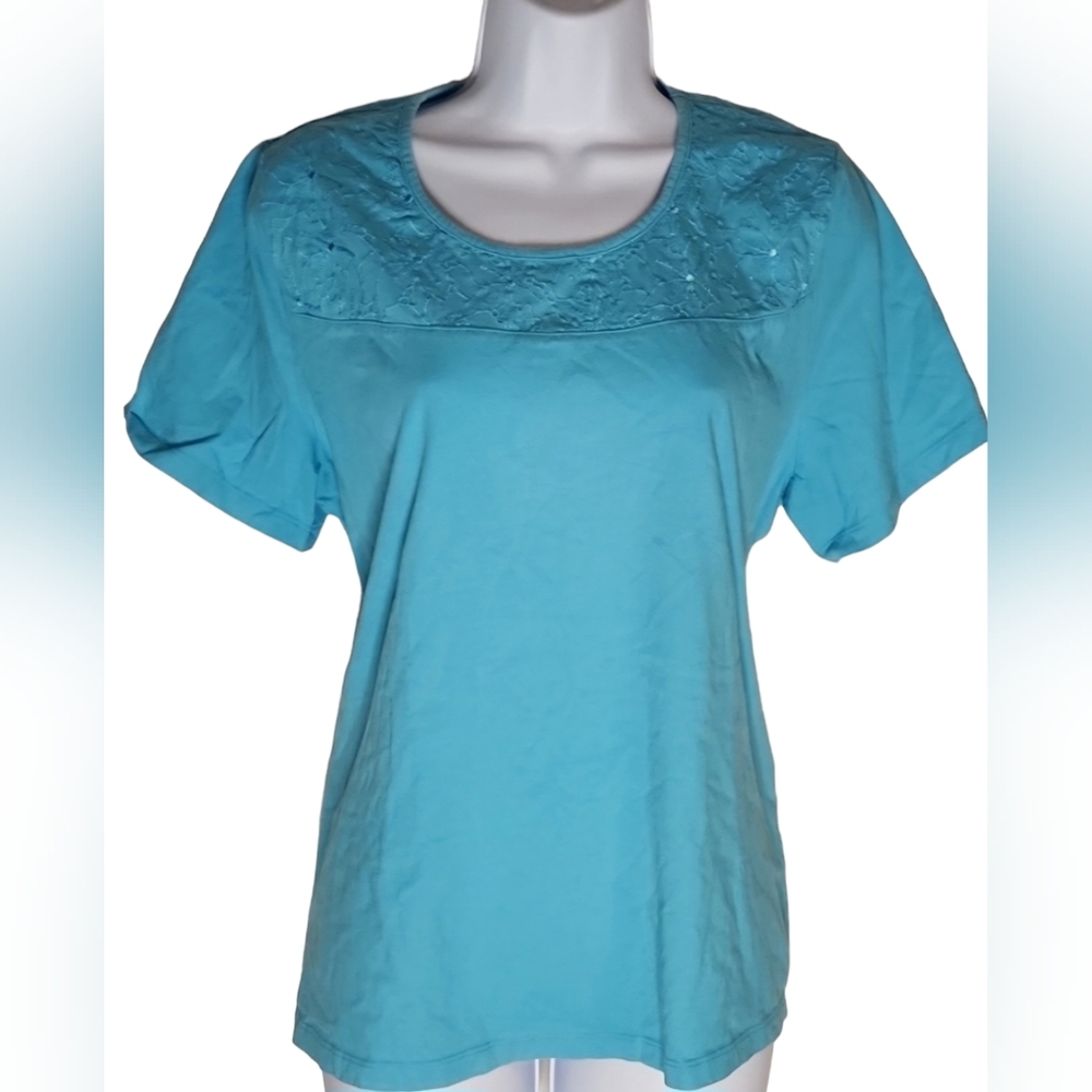 🦚 Cottagecore Turquoise Top